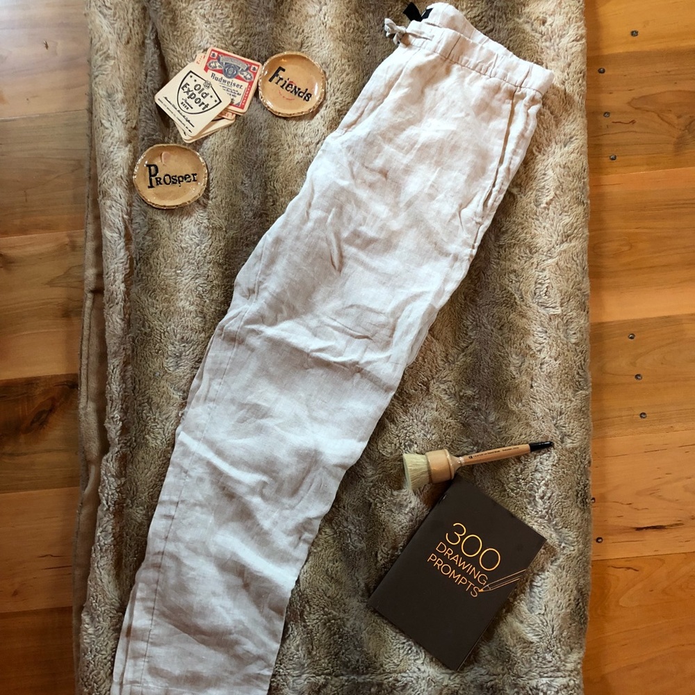 H&M Linen Mens Pants